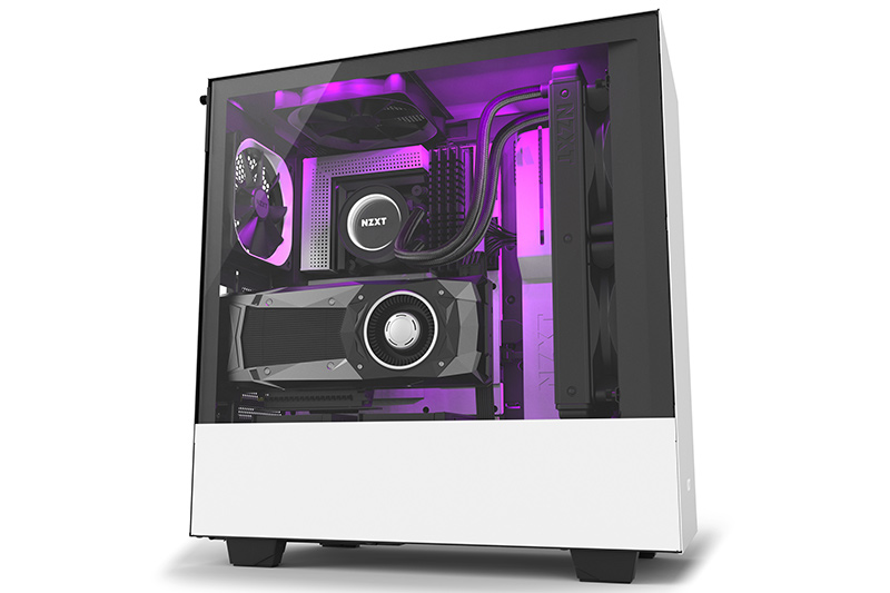 NZXT、ビデオカードの縦配置に対応したミドルタワーケース - PC Watch