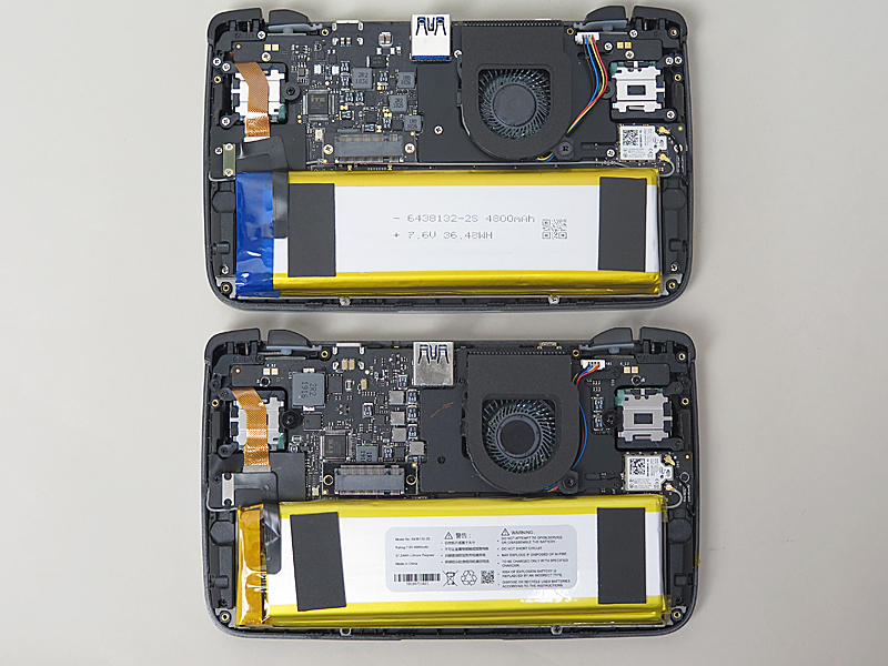 レビュー】Core m3-8100Y搭載版GPD WIN 2で何が変わったのか、分解で