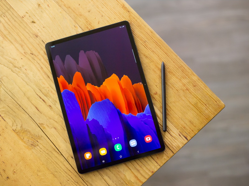 Samsung、最新S Penに対応するタブレット「Galaxy Tab S7」 ～イラスト
