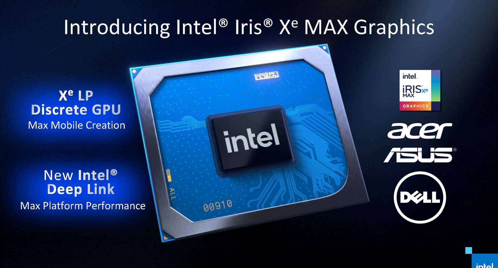 Intel、22年ぶりのディスクリートGPU「Iris Xe MAX」を正式発表 - PC Watch