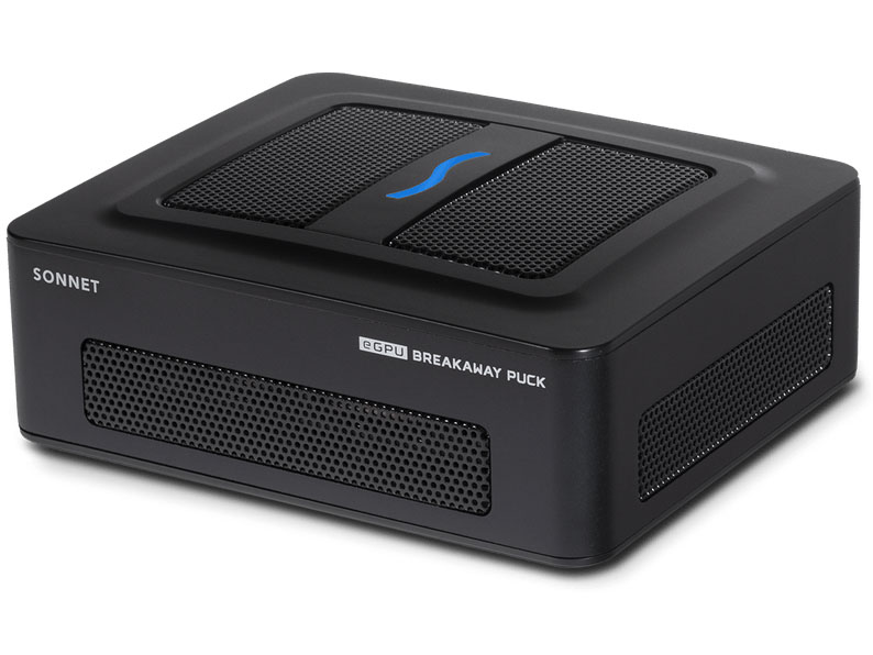 手のひらサイズで持ち運びも可能なRadeon RX 5700/5500 XT搭載eGPUが