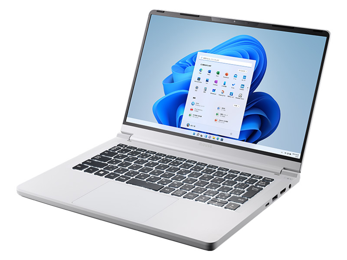 マウス、ホワイトなRTX 3050搭載クリエイター向けノート - PC Watch