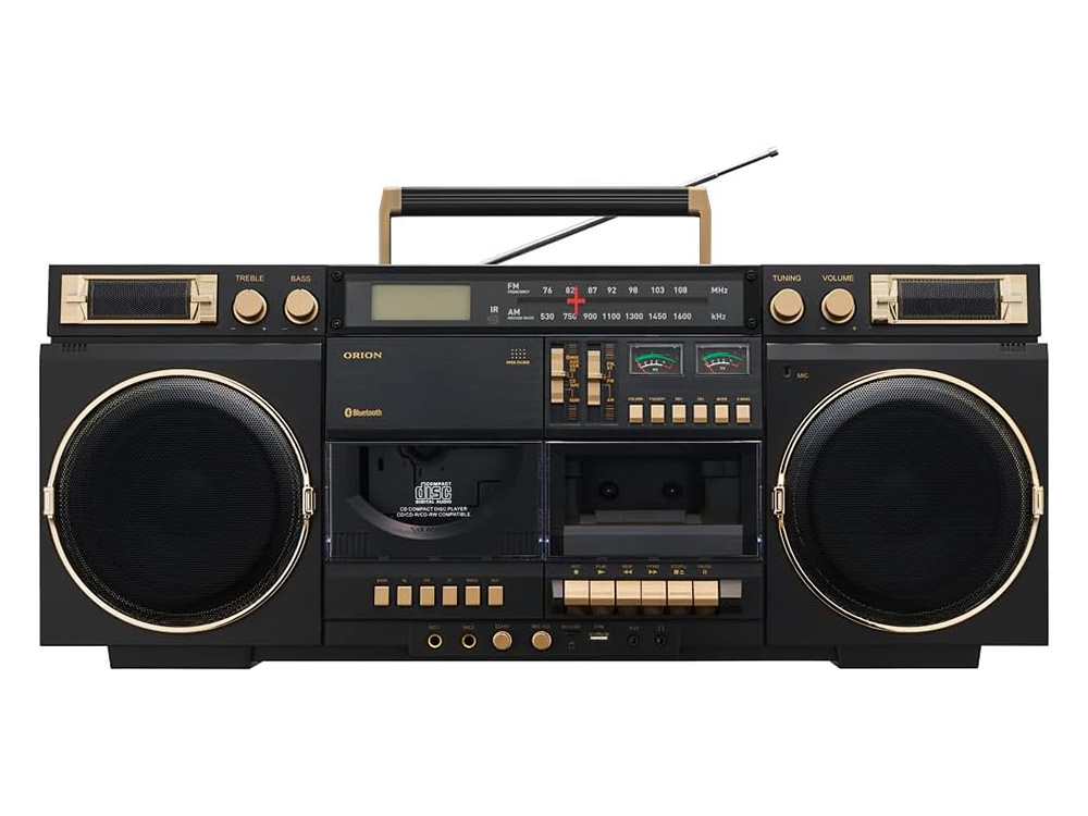 やじうまPC Watch】Bluetooth/USB/microSD搭載だけど80年代デザインの