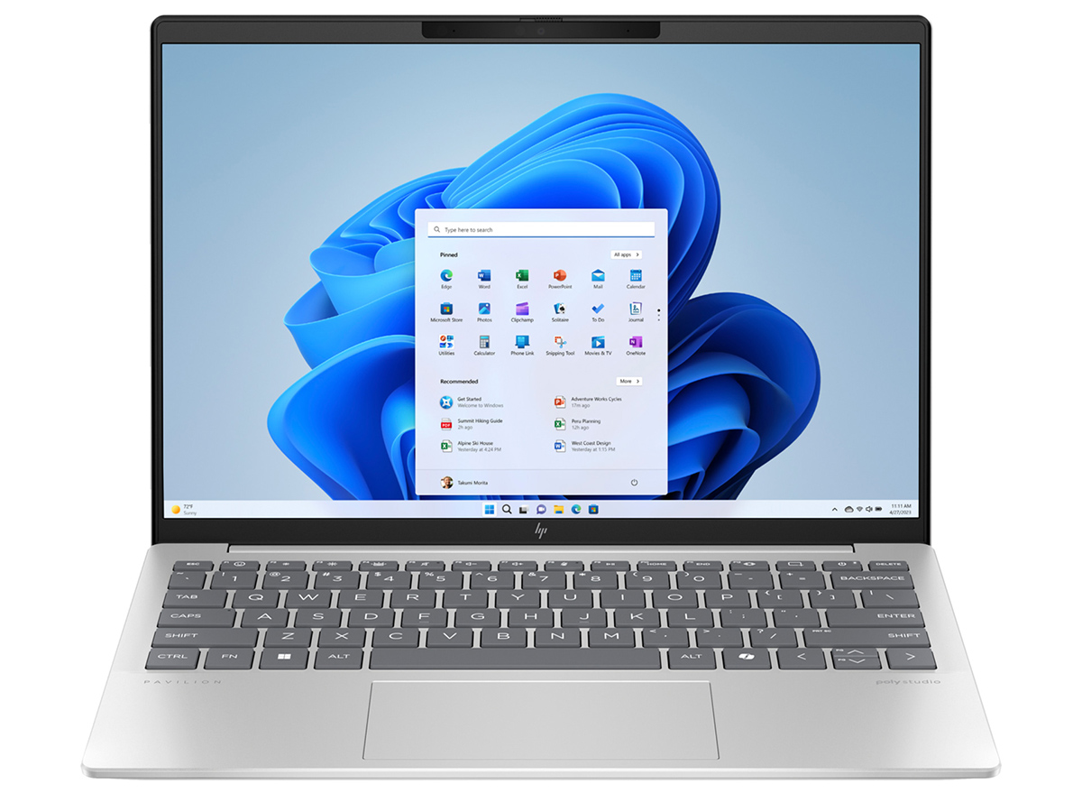 日本HP、Ryzen 8000搭載で約990gの軽量モバイルノート - PC Watch