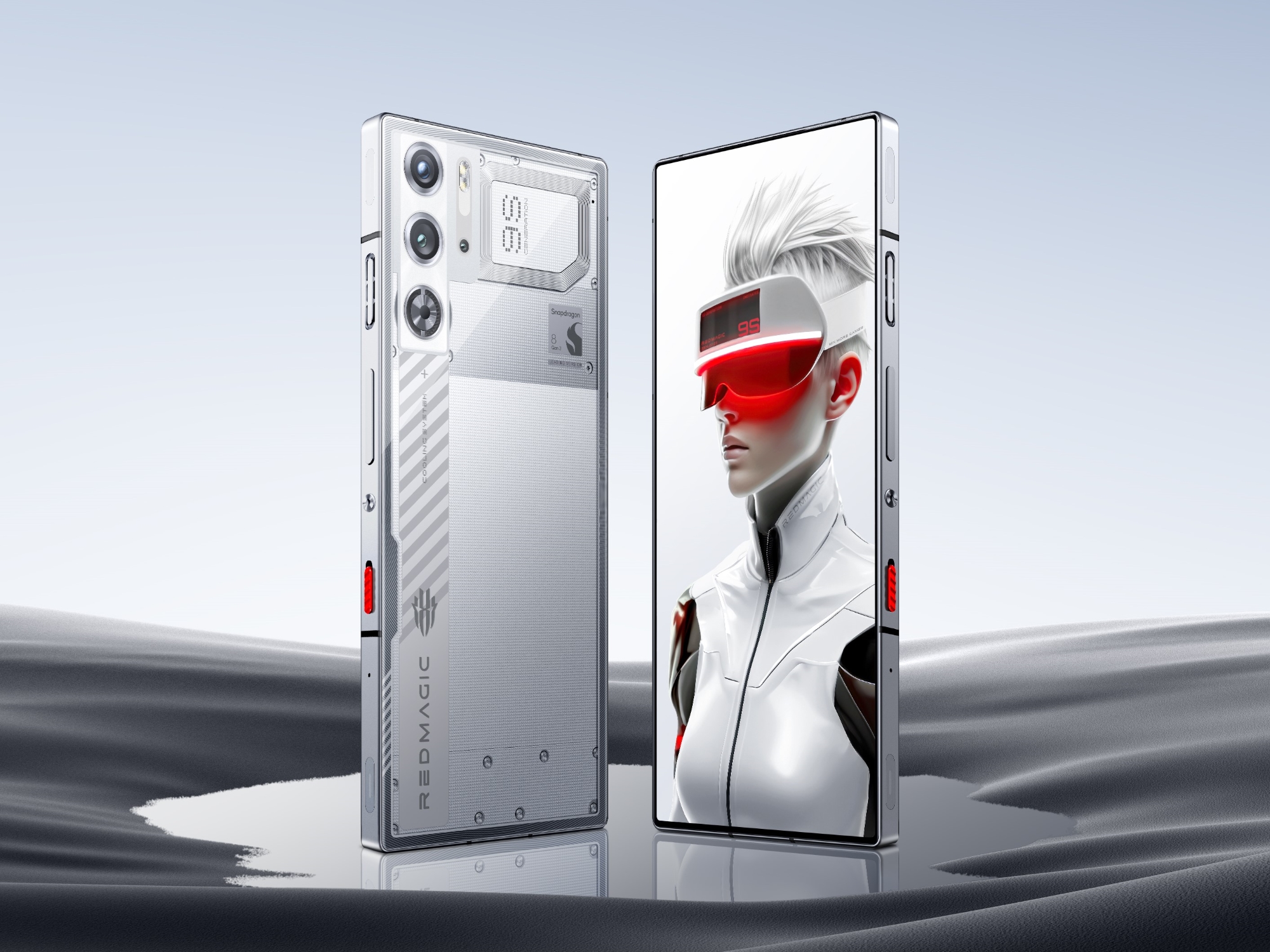 オーバークロック版Snapdragon 8 Gen 3搭載ゲーミングスマホ「REDMAGIC