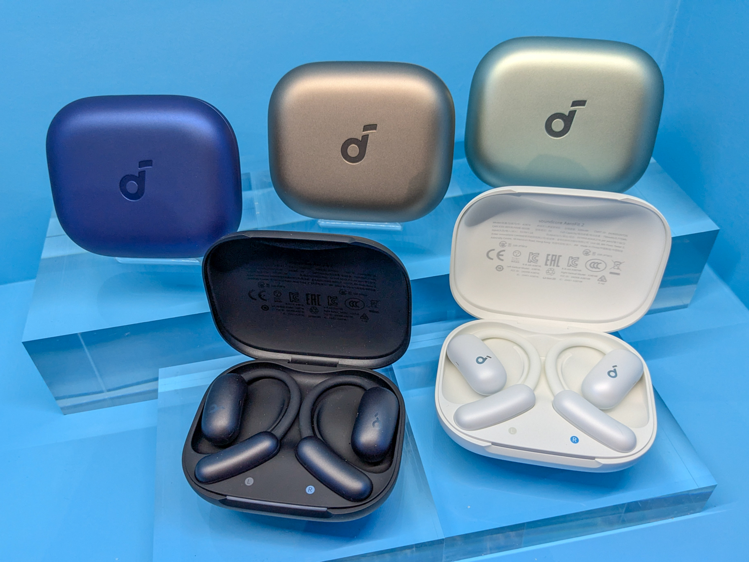 Anker、オープンイヤーやイヤーカフ型ワイヤレスイヤフォン