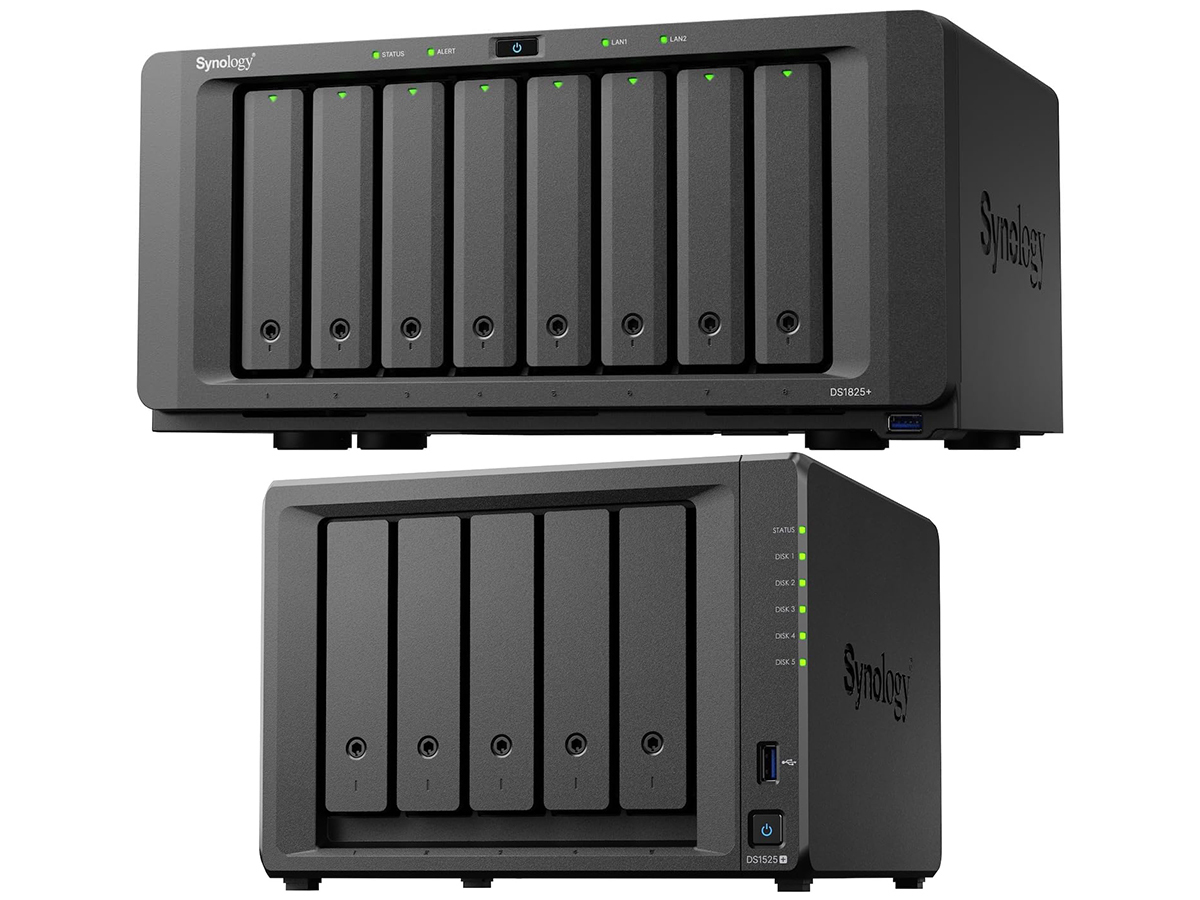 Synology、2.5GbE 2基搭載の8ベイ/5ベイNASキット - PC Watch