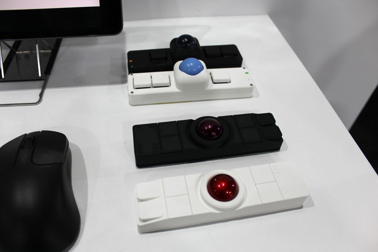 Keychron、ギズモードと共同開発のトラックボールをTGSでお披露目