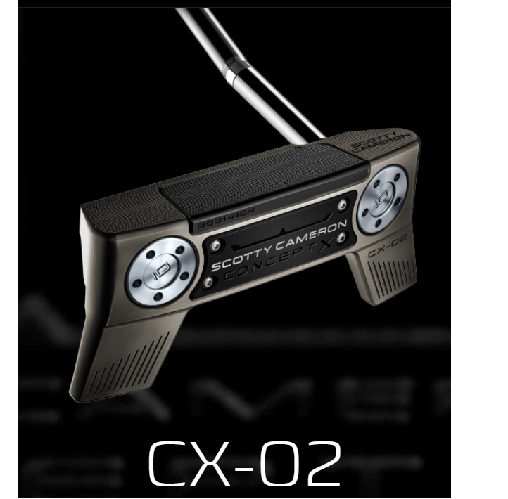 スコティキャメロン コンセプトXパター(CX-01,CX-02)ブレード外観と