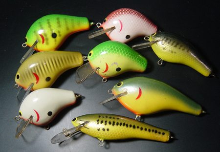 Old bagley ① : No.04 FD-Custom baits/R.S.D.I.；Balsa Crankbait