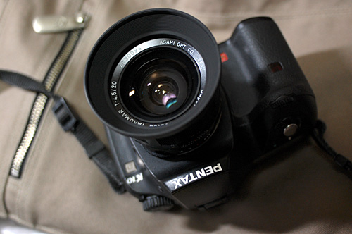 タクマー20mm F4.5 : Lingon's Hut