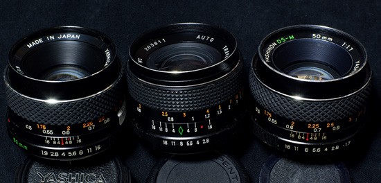 YASHICA DSB 50mm F1.9 : ぴーたんの美味しい毎日 -As Time Goes By-