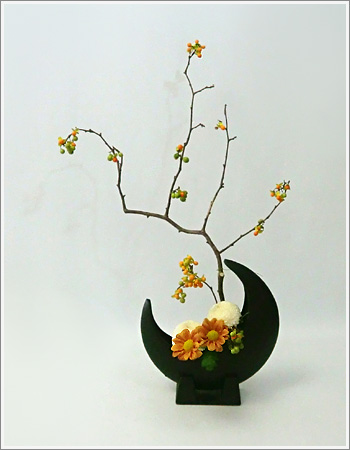 草月流生け花を楽しむ