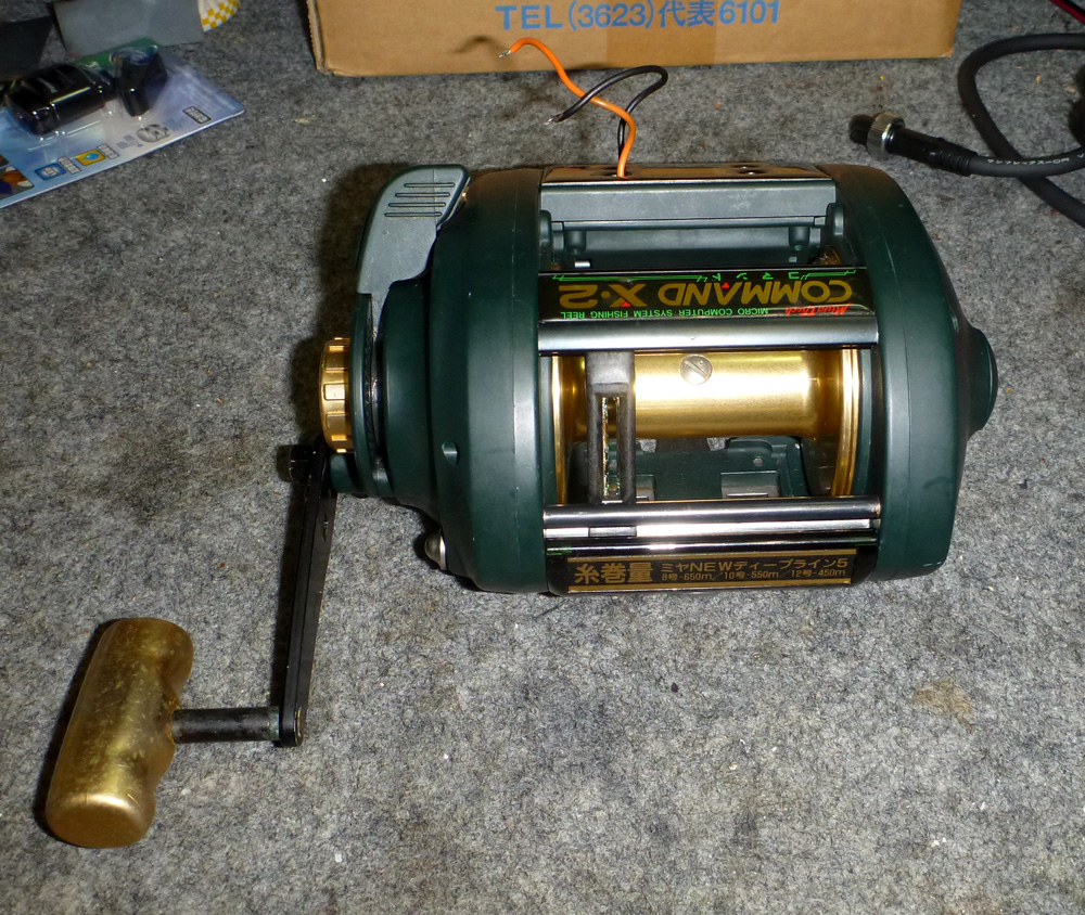 ミヤマエ コマンドX2 修理・改造 2012年4月25日(水) : 釣り好き昌