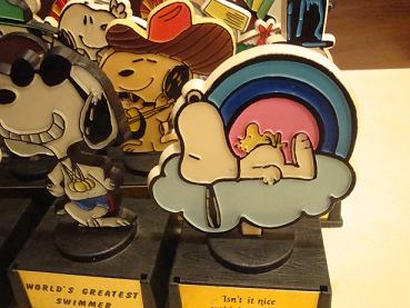 1970's-80's AVIVA製 スヌーピー トロフィ SNOOPY TROPHY PEANUTS