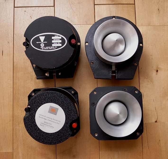 JBL 075 16Ω v.s 8Ω : Studio Okamoto の 徒然日記