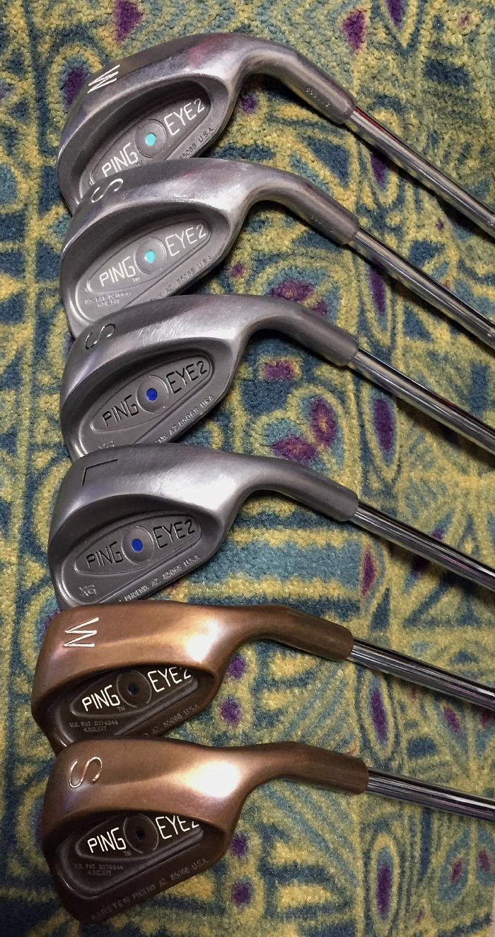 PING EYE2 アイアン ベリリウムカッパー : ちゃげ's DIARY