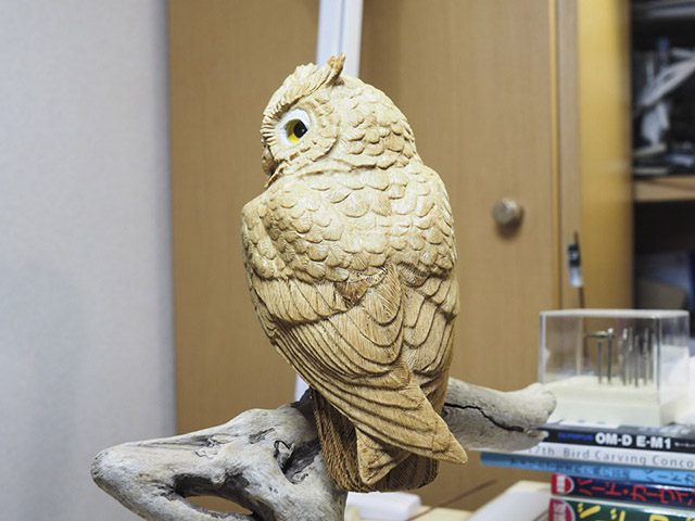 バードカービング 8月23日 晴れ : たった一度の出会いから