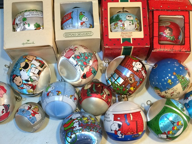スヌーピー クリスマスオーナメント ビンテージ : Ririe リリィ