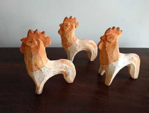 石原稔久さんの干支オブジェが届きました : きょうから のわきを