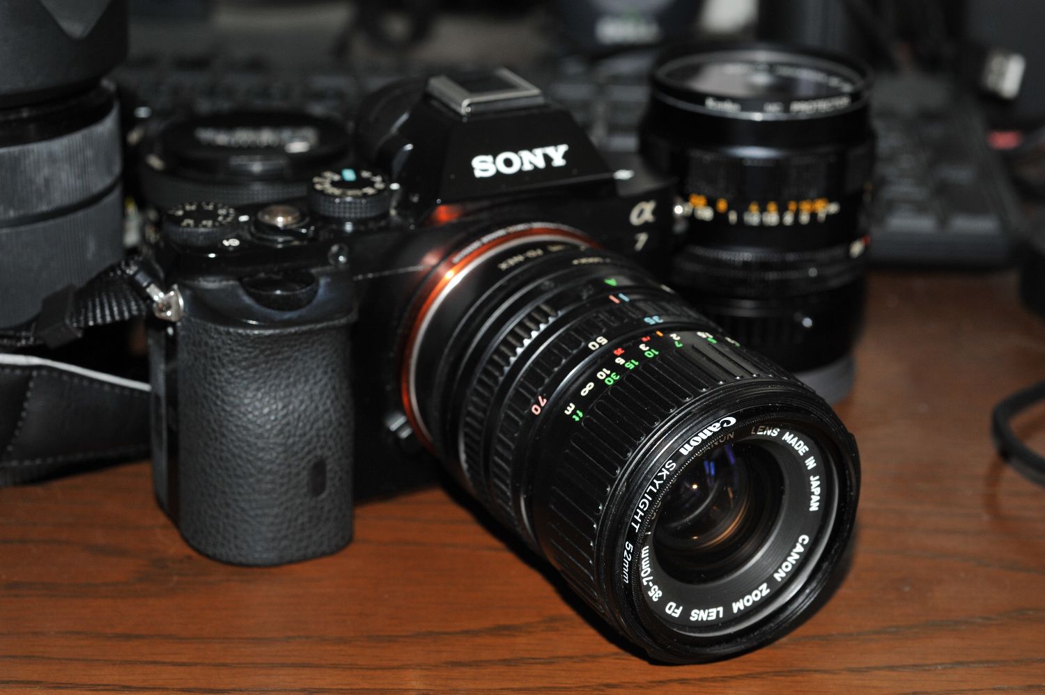 極美品】希少品Canon A-1 FD 35-70mm一眼レフフィルムカメラ キヤノン