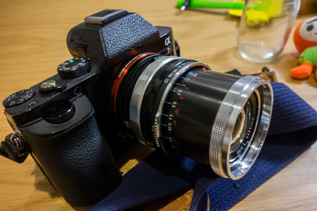 Carl Zeiss Distagon 32mm 2.8 コンタレックス126 ☆機材紹介「Carl Zeiss Distagon 32mm f2.8(Contaflex126<1968>用