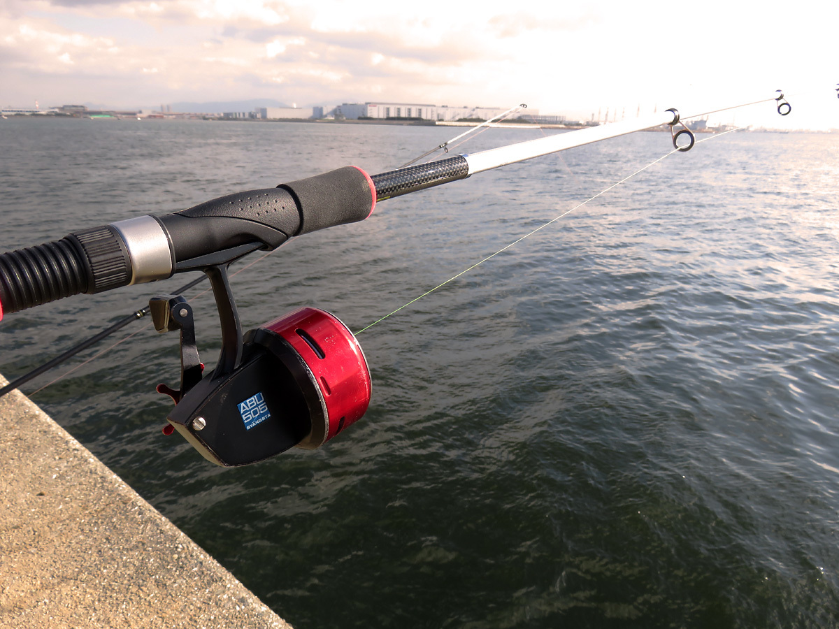 ABU505 使ってみた 最高に使いやすくびっくり！ : 陸から尺アジ目標