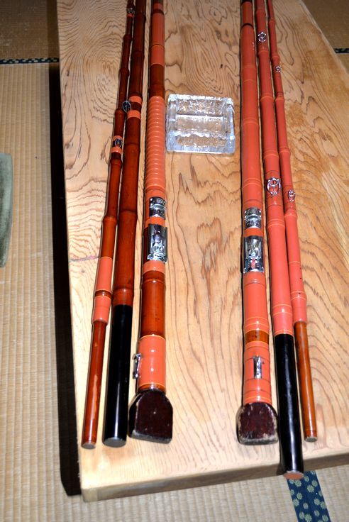 石鯛和竿2 三本継ぎ 三本半 : 「晴釣雨曲」時々山野草作り