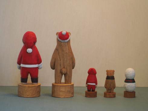 江籠正樹さんのクリスマスオブジェ2019 : きょうから のわきを はじめます