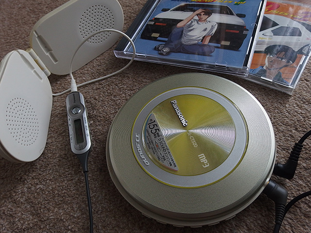 ポータブルCDプレーヤー：Panasonic SL-CT520 復活！ : わが愛しのXXX。