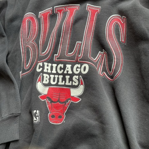 90s NBA CHICAGO BULLS(シカゴ ブルズ) スウェット、アニマル柄ビッグ