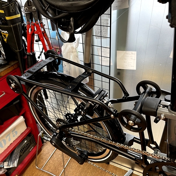 BROMPTON P Line (チタンモデル）ご購入頂きました。そして P Line に