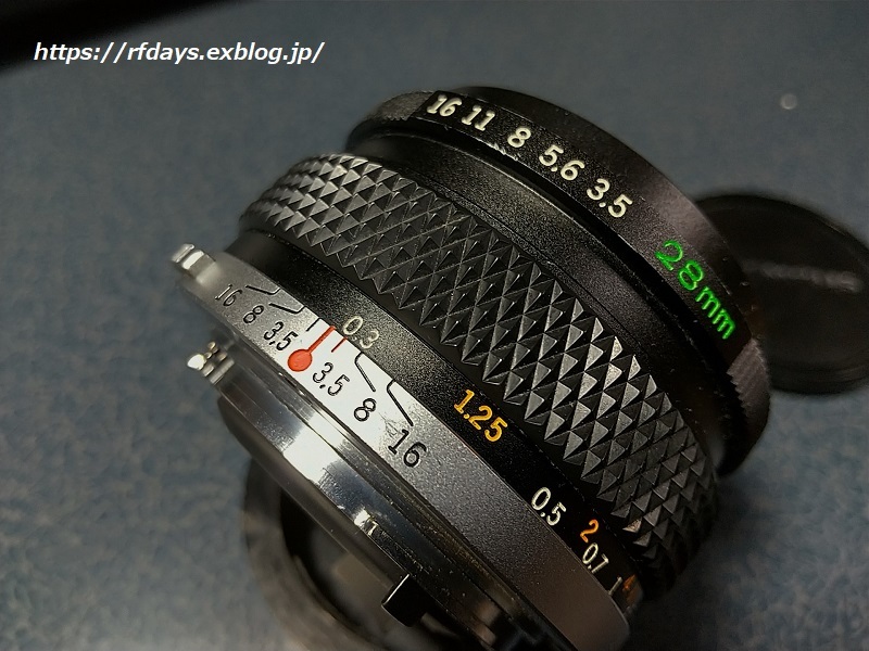 オリンパス OM-SYSTEM G.Zuiko AUTO-W 28mm F3.5 （その1） : レンジ