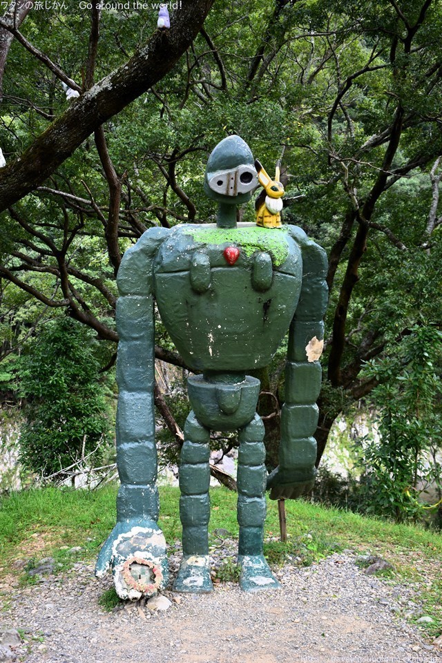 延岡「ジブリ・ロボット兵のオブジェ」予約不要、無料で会える場所