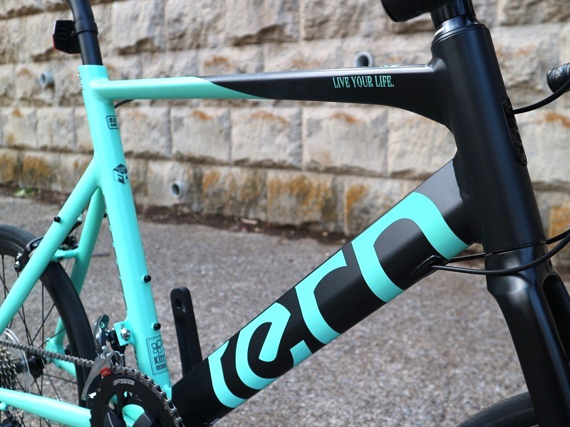 第5弾】 tern SURGE FLAMEbike限定 BLACK/turquoise - ミニベロ (小径