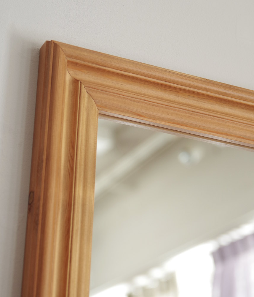 P&C Online Shop ペニーワイズオリジナル家具/パイン材ミラー(Mサイズ