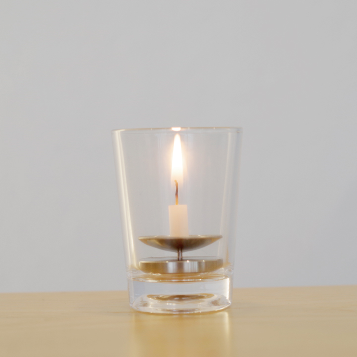 ガラス製ロウソク立て アーバン - ペット仏壇・仏具・骨壷・位牌の
