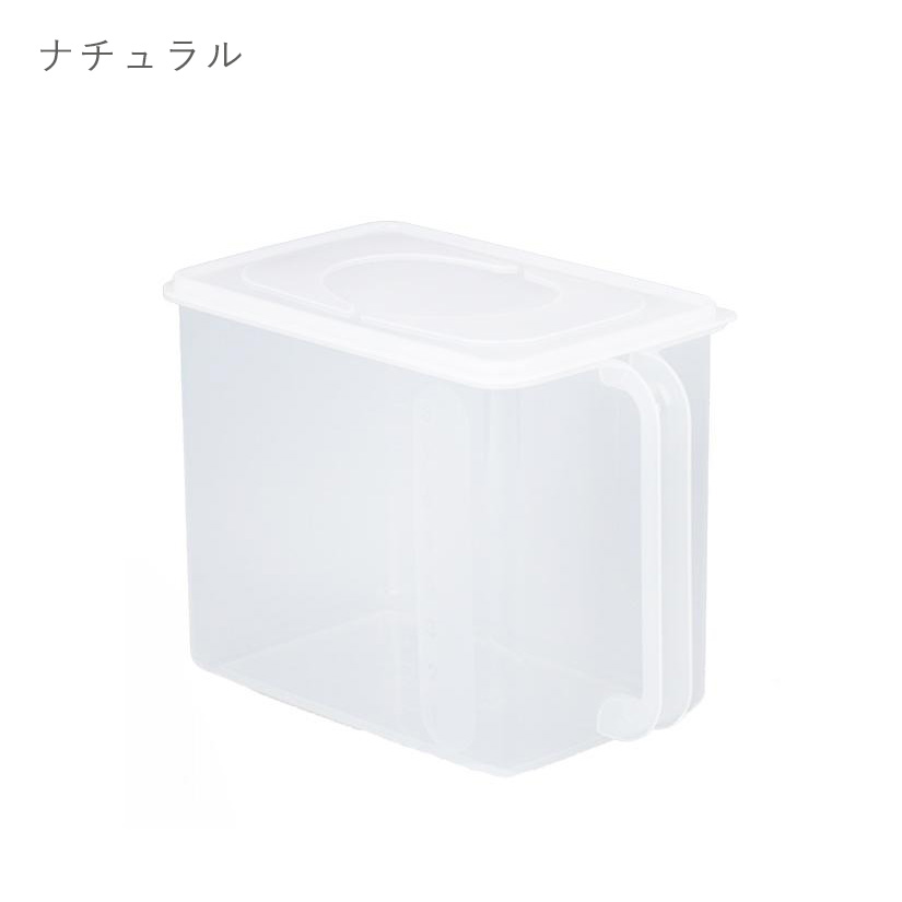 キッチン収納ケース ハンディストッカー 深型 9.5L 4個セット フタ付き