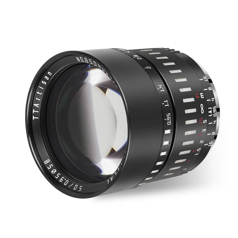 TTArtisan 50mm F0.95 単焦点レンズ 富士、ニコン、マイクロフォー