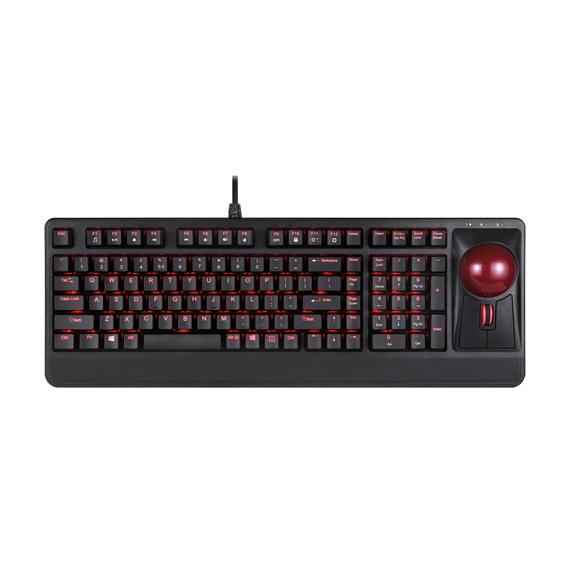 PERIBOARD-322 トラックボール付きメカニカルキーボード バックライト