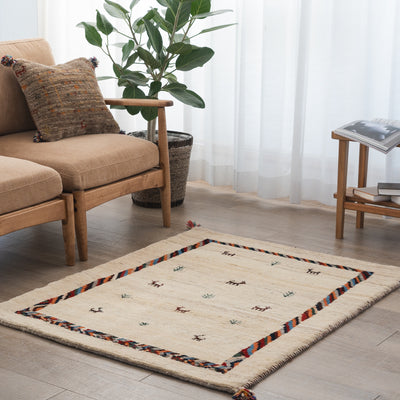 ギャッベ ラグサイズS (約100×150cm） – Persiadirect