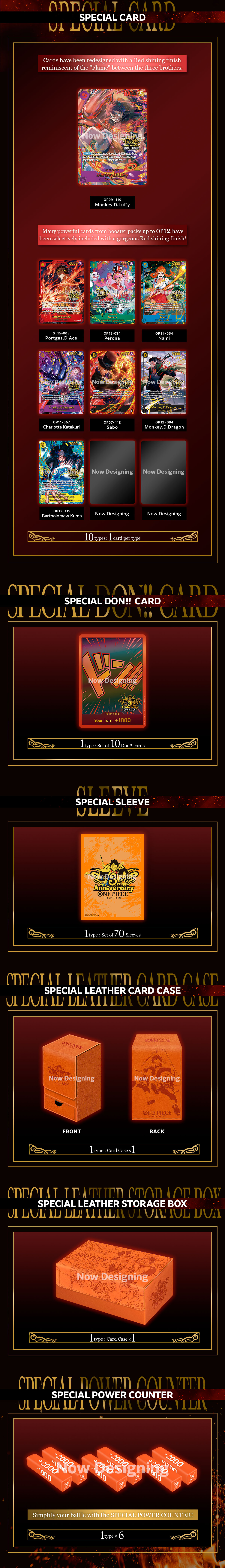 ONE PIECE CARD GAME Japanese 3rd ANNIVERSARY SET | ONE PIECE