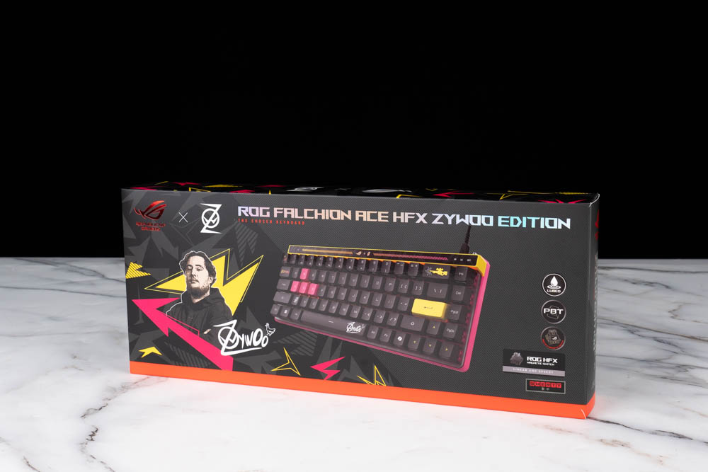 化身CS山羊！ROG Falchion Ace HFX ZywOo Edition 65% 磁軸鍵盤開箱