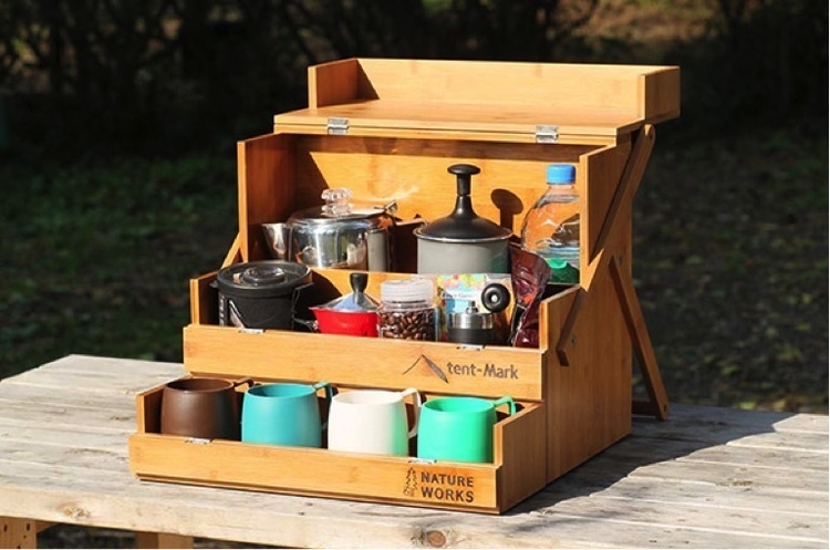 激おしゃれなテンマクの調味料BOXワーカーズオカモチ 自作オカモチも