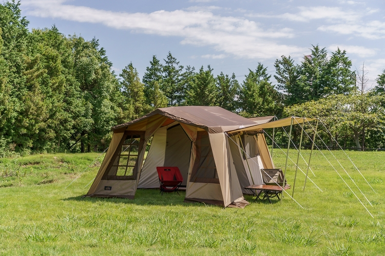 2023年新作速報】ogawa(オガワ)が放つ、独創的新型テント「Pileus」を