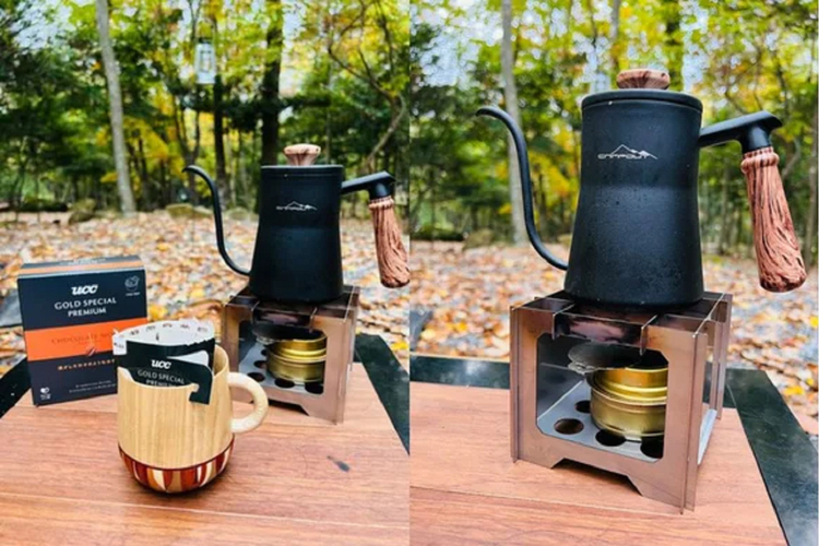 ソロキャンパー必見！手軽に調理ができるアルコールストーブ用五徳