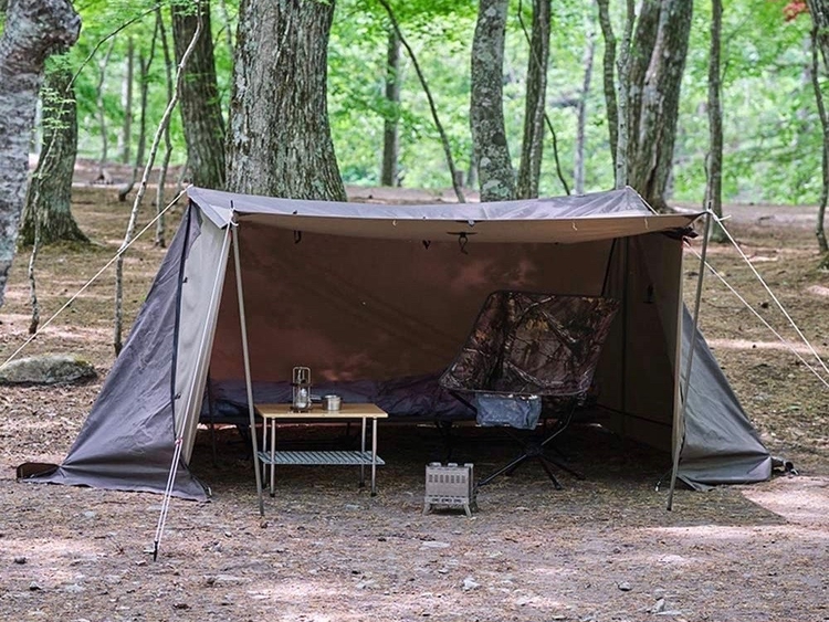 テンマクデザインの炎幕DX EVOがワイルドキャンプにおすすめ