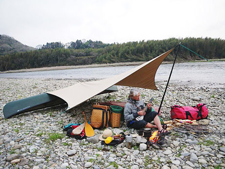 tent-Mark DESIGNS ムササビウイング13ft.TC“焚き火”version（ムササビ