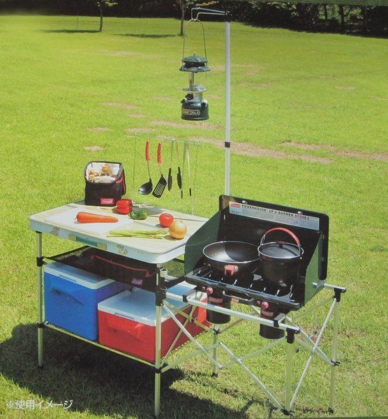 Coleman コンパクトキッチンテーブルの商品紹介 | hinata〜もっとそと