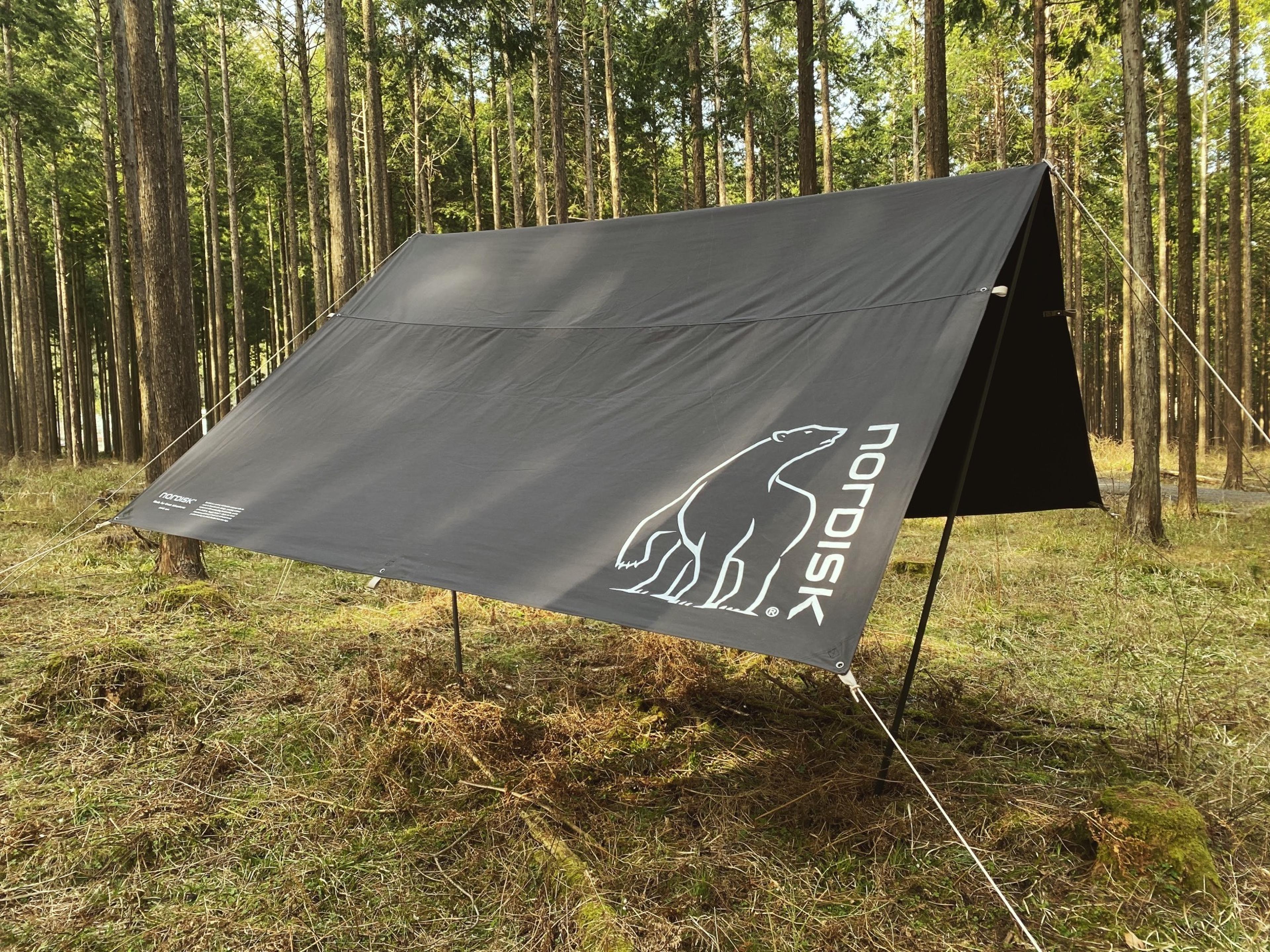 ノルディスク史上初、「真っ黒」のテント＆タープが数量限定で発売